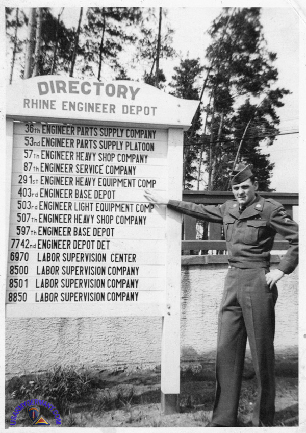 USAREUR Units Kaiserslautern Army Depot